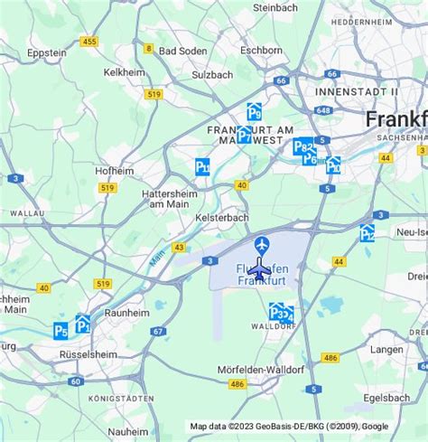 google maps frankfurter straße